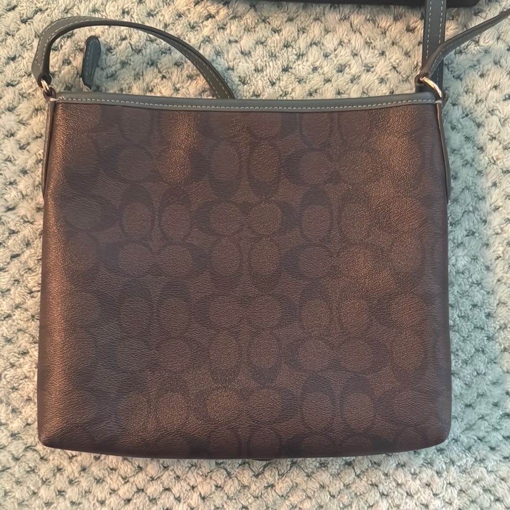 Coach Brown Signature Crossbody Bag Set - Picture 5 of 10